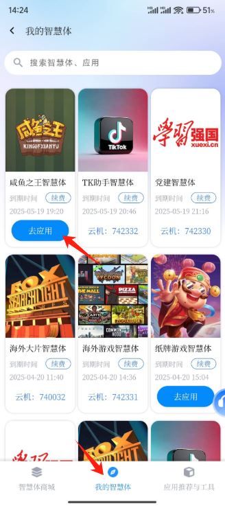 智慧体的获取和使用